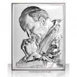 Papst Johannes Paul II. - Bild von Silber