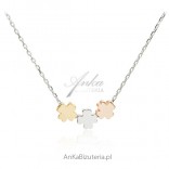 Silberkette mit Shamrocks - AnKa Juwelier
