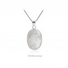 Biżuteria srebrna z kamieniem księżycowym -Rozm. S