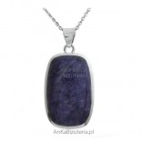 Silberschmuck mit violettem CZAROIT-Stein