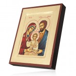 ICON Saint Familie 18 * 14 cm - Byzantinische Ikone