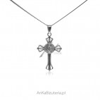 Krzyżyk srebrny Benedykt