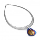 Silber Titan Schmuck - Silber Halskette aus Titan