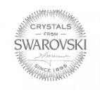 Kolczyki srebrne Swarovski Silver Drop w kolorze Crystal Light Chrome.