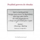 Obrazek ANIOŁEK TULĄCY DZIECIĄTKO 8,5/15 cm