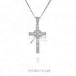 heiliges Kreuz Benedikt - Silber