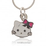 Kinderschmuck Hello Kitty - Silberanhänger