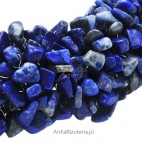 Naszyjnik z kamieniami naturalnymi Lapis Lazuli